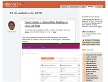 Tablet Screenshot of planeta.ubuntu-br.org